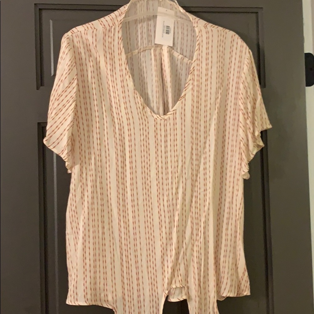 Boutique Top with tie bottom